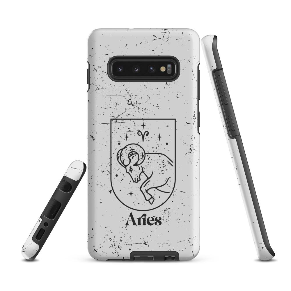 Aries Zodiac Samsung Galaxy Tough Case - https://ascensionemporium.net